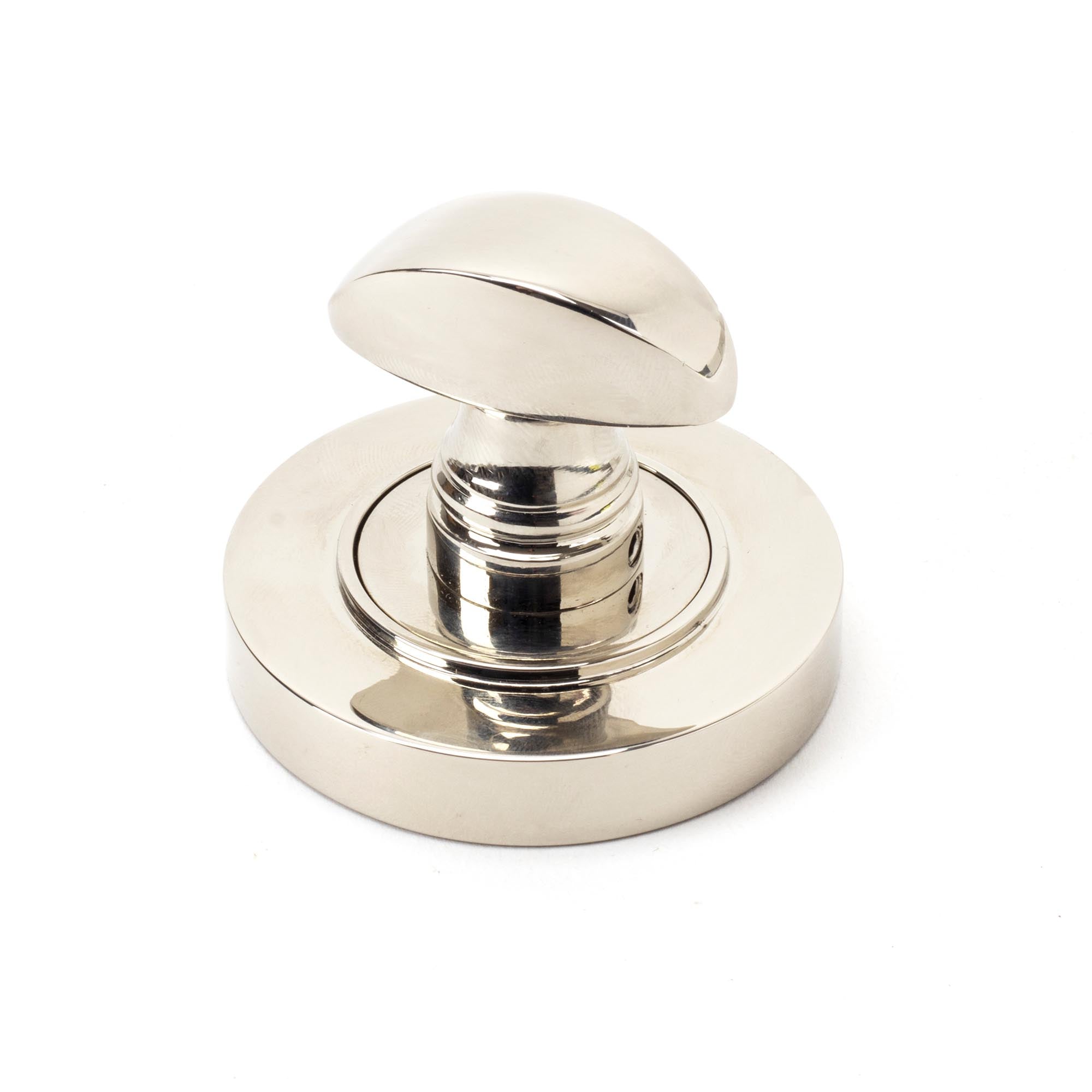 Polished Nickel Round Thumbturn Set (Plain) | From The Anvil - Thumbturns - From The Anvil - Yester Home