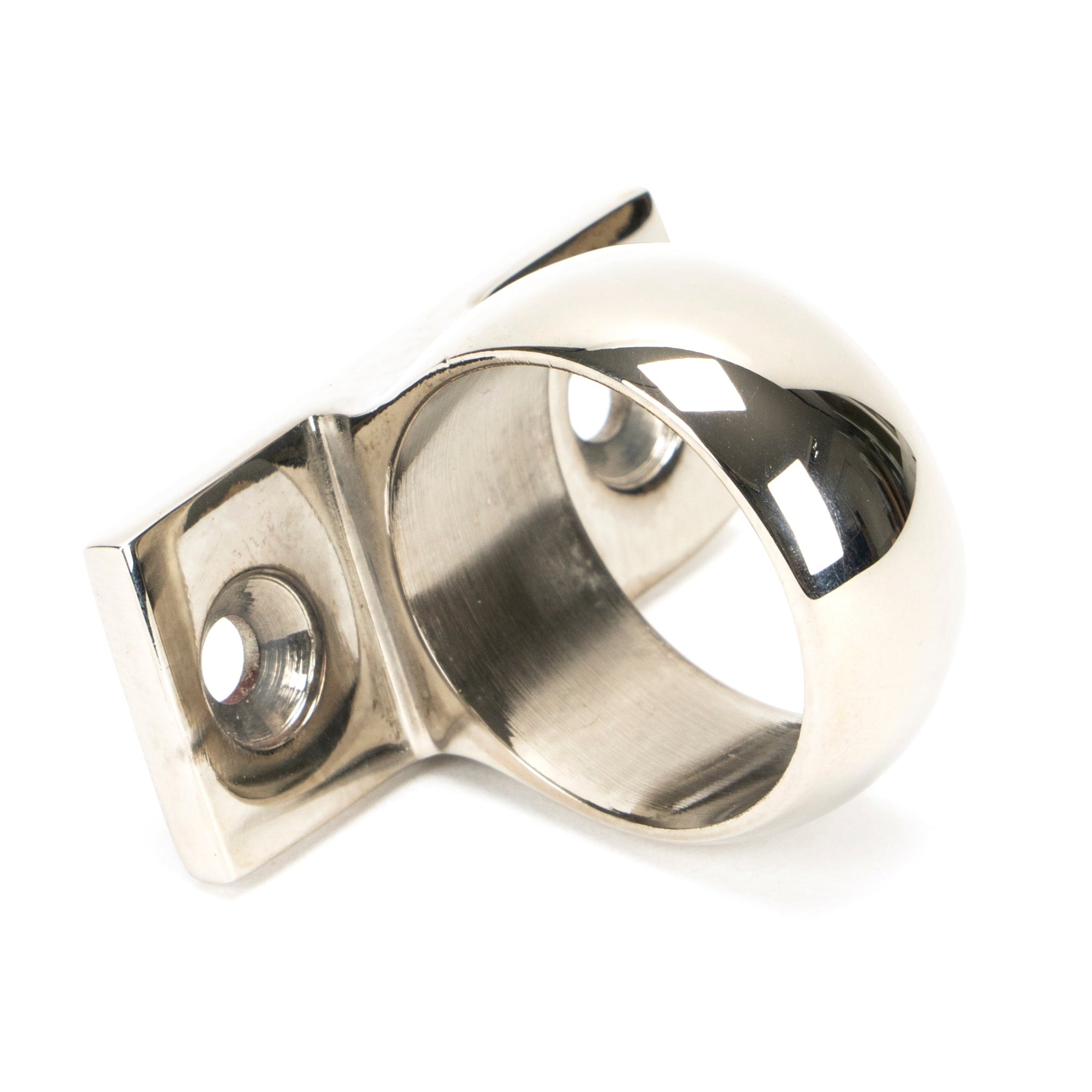 Polished Nickel Sash Eye Lift | From The Anvil-Sash Lifts-Yester Home