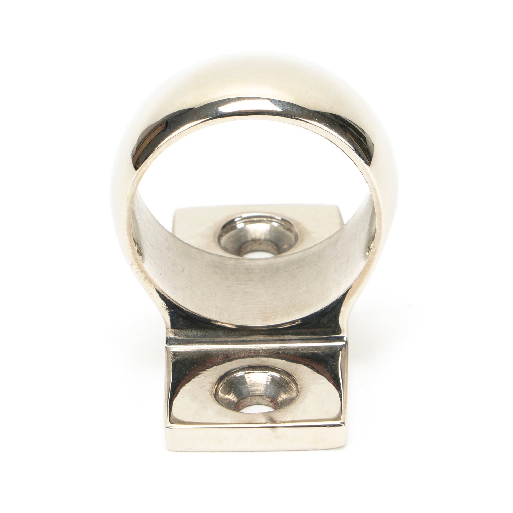 Polished Nickel Sash Eye Lift | From The Anvil-Sash Lifts-Yester Home