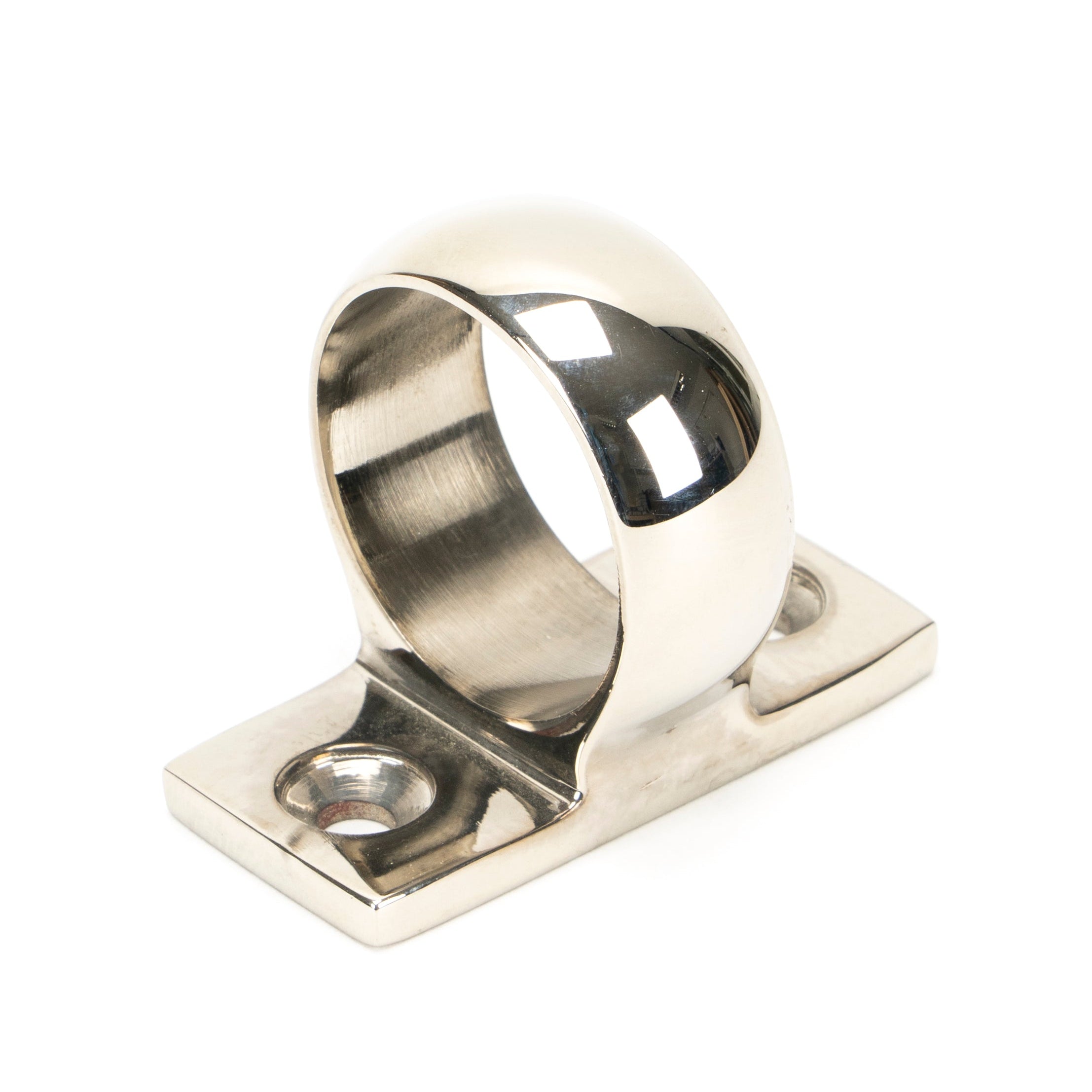 Polished Nickel Sash Eye Lift | From The Anvil-Sash Lifts-Yester Home