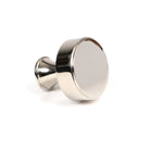 Polished Nickel Scully Cabinet Knob - 32mm | From The Anvil-Cabinet Knobs-Yester Home