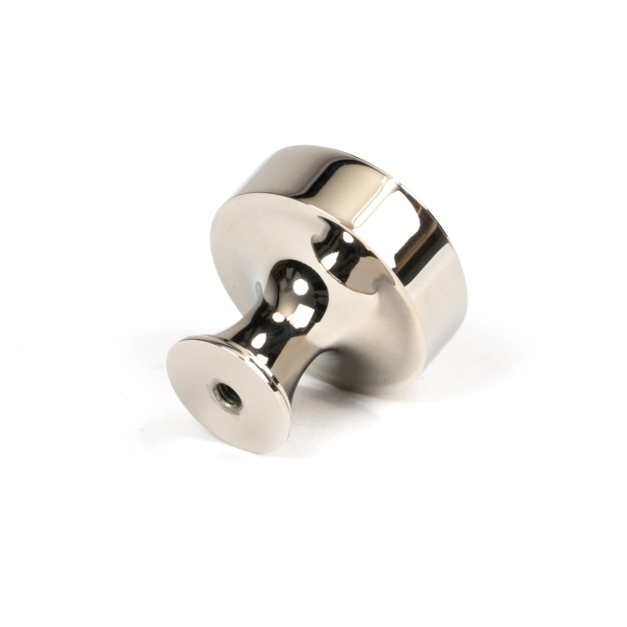 Polished Nickel Scully Cabinet Knob - 32mm | From The Anvil-Cabinet Knobs-Yester Home