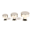 Polished Nickel Scully Cabinet Knob - 32mm | From The Anvil-Cabinet Knobs-Yester Home