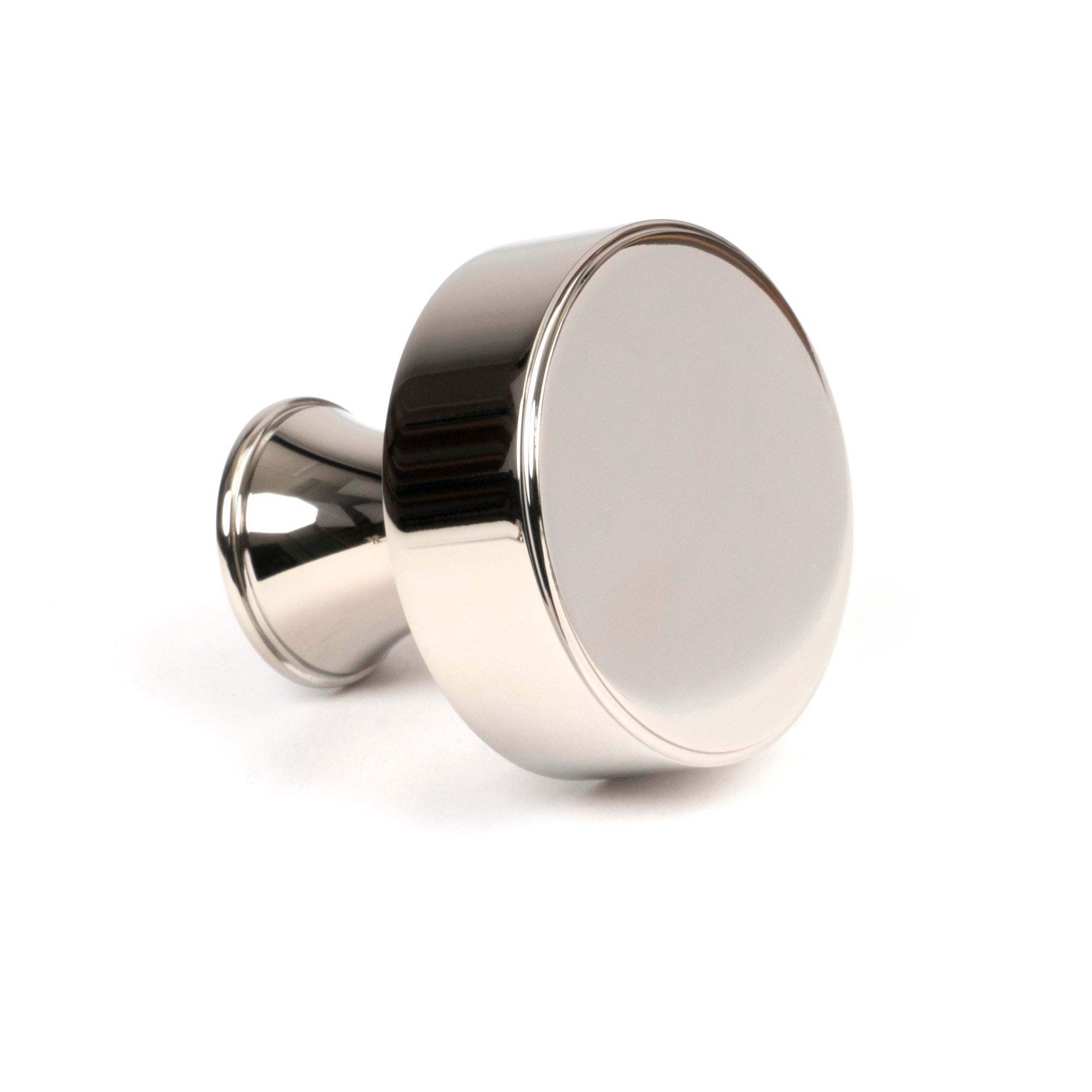 Polished Nickel Scully Cabinet Knob - 38mm | From The Anvil-Cabinet Knobs-Yester Home