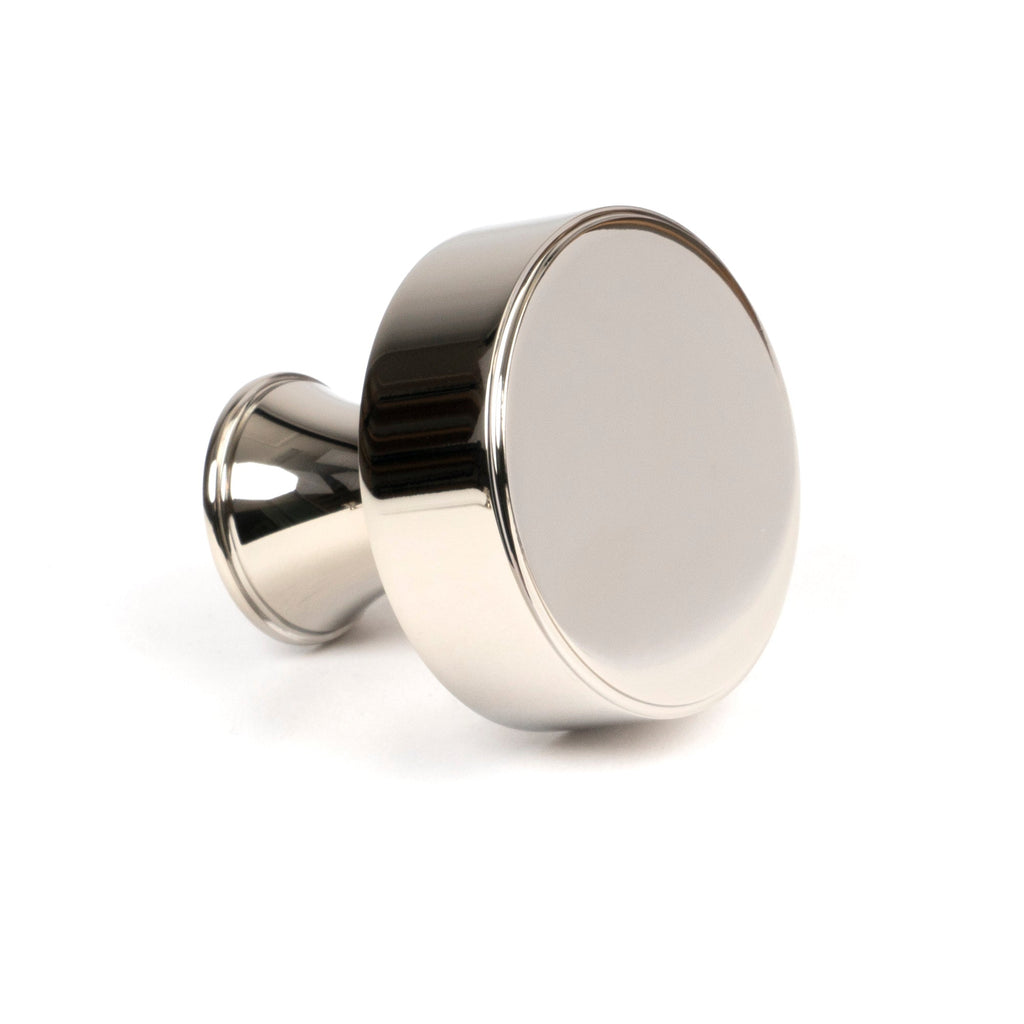 Polished Nickel Scully Cabinet Knob - 38mm | From The Anvil