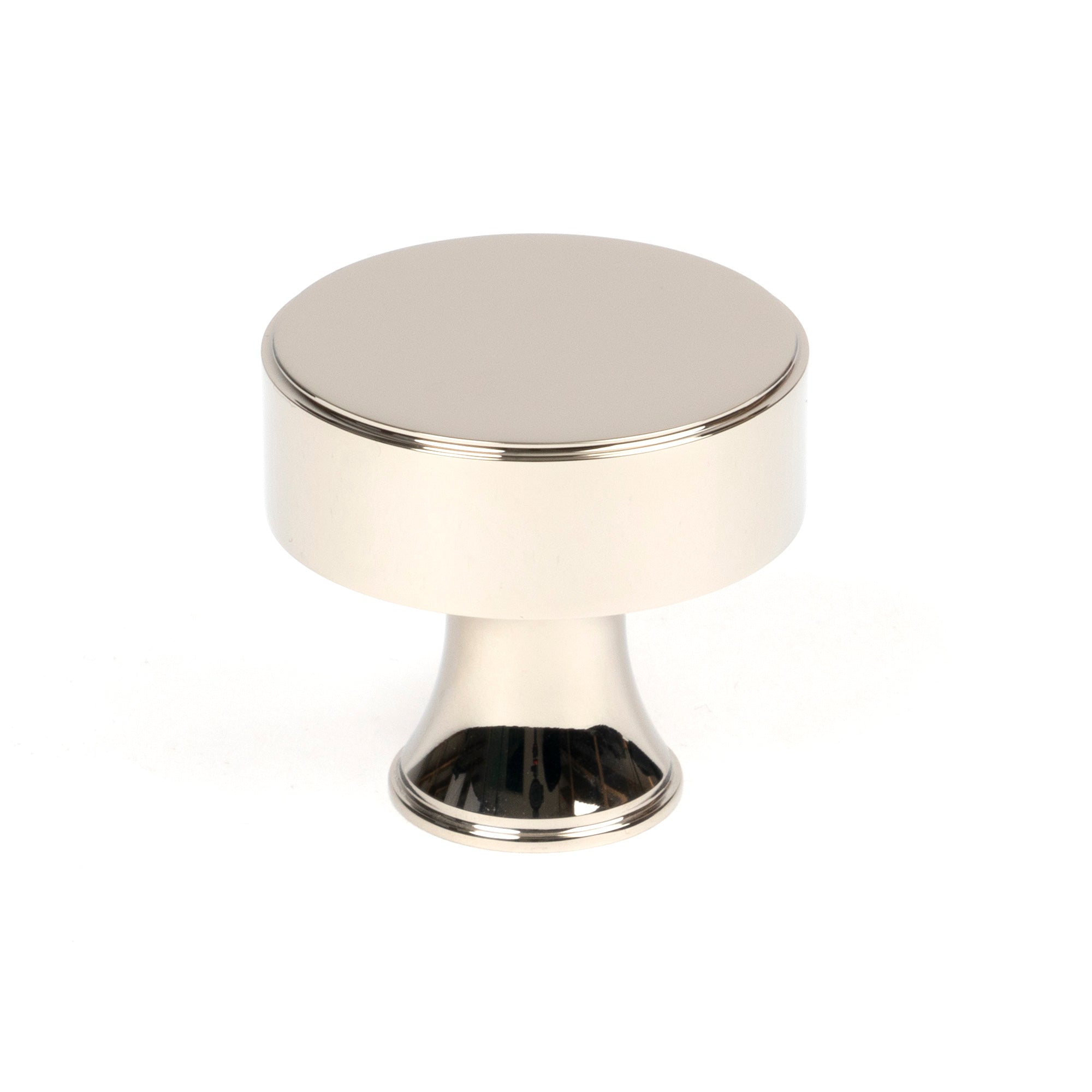 Polished Nickel Scully Cabinet Knob - 38mm | From The Anvil-Cabinet Knobs-Yester Home