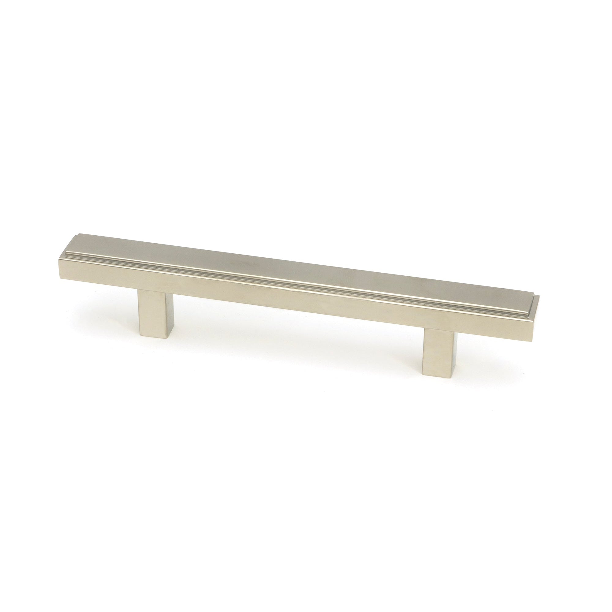 Polished Nickel Scully Pull Handle - Small | From The Anvil-Pull Handles-Yester Home