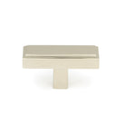 Polished Nickel Scully T-Bar | From The Anvil-Cabinet Knobs-Yester Home
