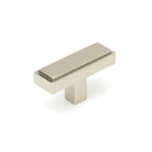 Polished Nickel Scully T-Bar | From The Anvil-Cabinet Knobs-Yester Home