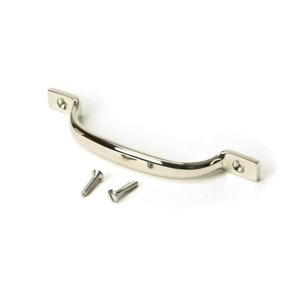 Polished Nickel Slim Sash Pull | From The Anvil-Sash Lifts-Yester Home