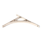Polished Nickel Tyne Shelf Bracket (314mm x 250mm) | From The Anvil - Shelf Brackets - From The Anvil - Yester Home
