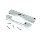 Polished SS ½" Rebate Kit for Euro Dead Lock - Deadlocks & Deadbolts - From The Anvil - Yester Home