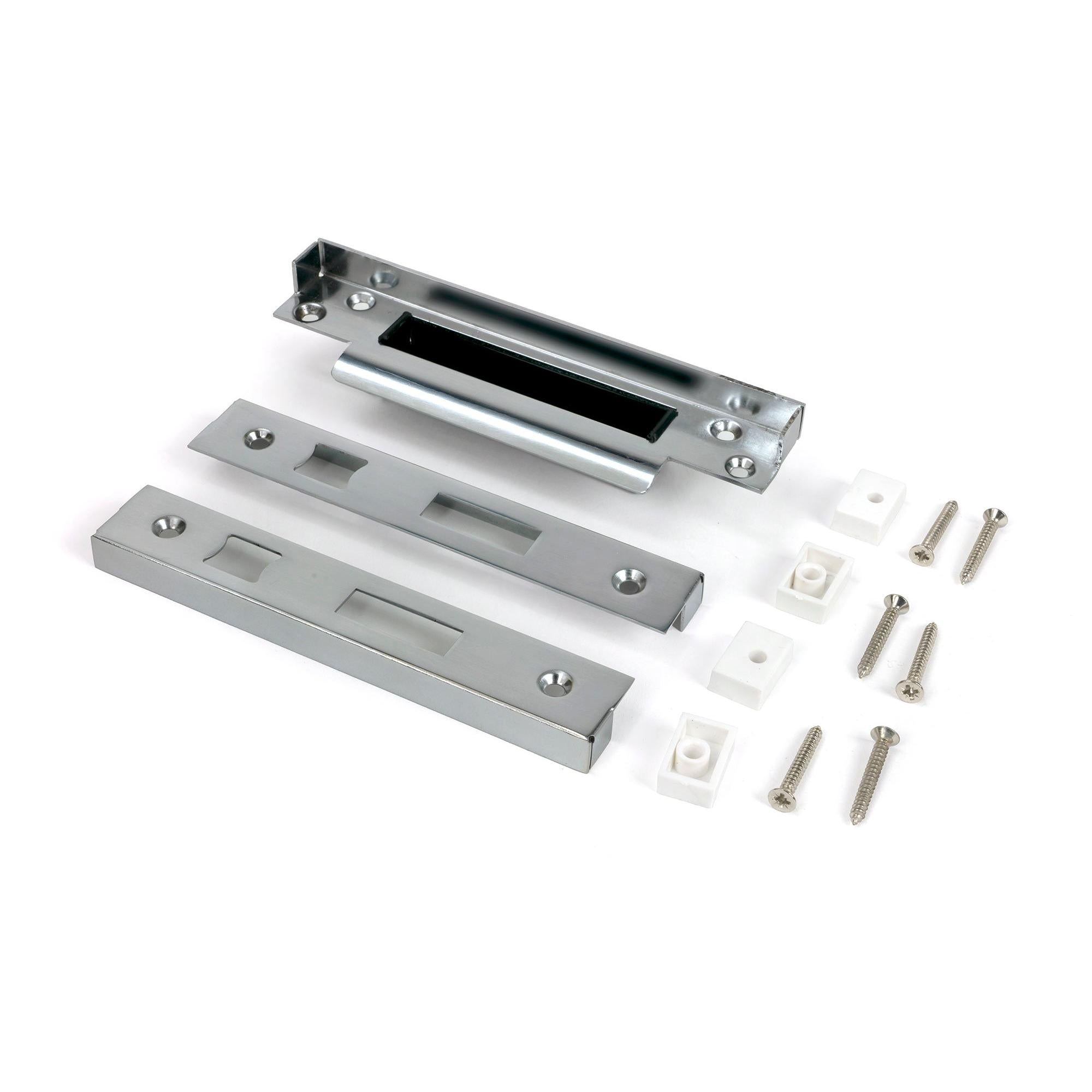 Polished SS ½" Rebate Kit for Sash Lock - Sash Locks - From The Anvil - Yester Home