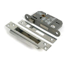 Polished SS 2½" 5 Lever BS Sash Lock - Sash Locks - From The Anvil - Yester Home