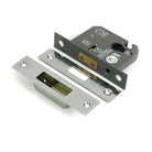 Polished SS 2½" Euro Profile Dead Lock - Deadlocks & Deadbolts - From The Anvil - Yester Home