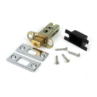 Polished SS 2½" Heavy Duty Tubular Deadbolt - Deadlocks & Deadbolts - From The Anvil - Yester Home