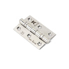 Polished SS 3" Ball Bearing Butt Hinge (pair) | From The Anvil - Butt Hinges - From The Anvil - Yester Home