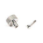 Polished SS (304) Brompton Cabinet Knob - 25mm (No rose) | From The Anvil-Cabinet Knobs-Yester Home