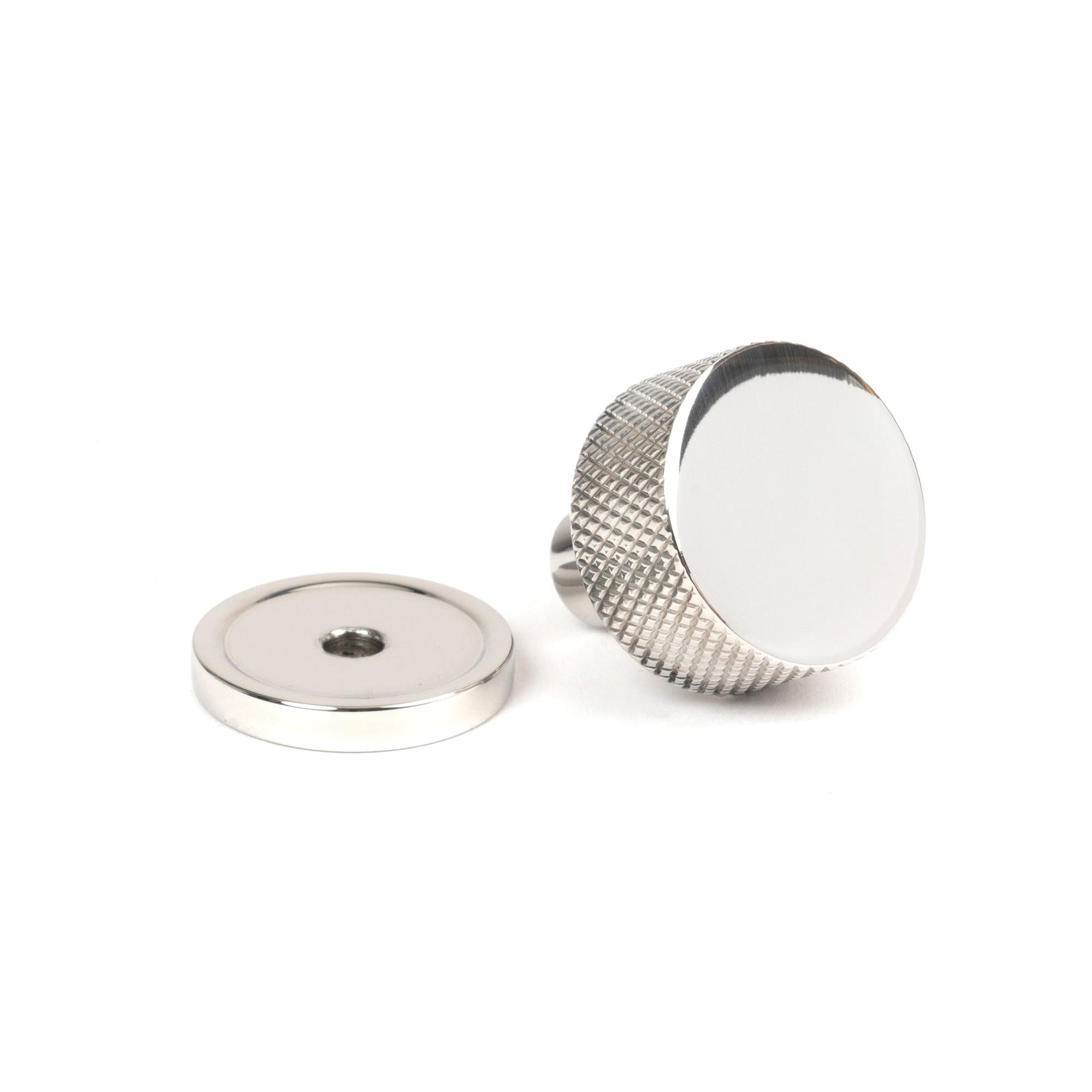 Polished SS (304) Brompton Cabinet Knob - 25mm (Plain) | From The Anvil - Cabinet Knobs - From The Anvil - Yester Home
