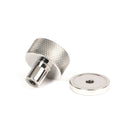 Polished SS (304) Brompton Cabinet Knob - 25mm (Plain) | From The Anvil-Cabinet Knobs-Yester Home