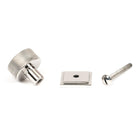 Polished SS (304) Brompton Cabinet Knob - 25mm (Square) | From The Anvil - Cabinet Knobs - From The Anvil - Yester Home