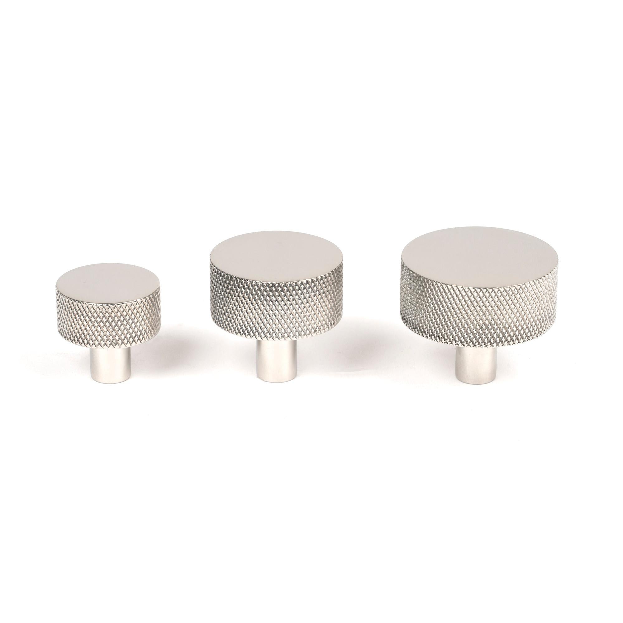 Polished SS (304) Brompton Cabinet Knob - 32mm (No rose) | From The Anvil - Cabinet Knobs - From The Anvil - Yester Home