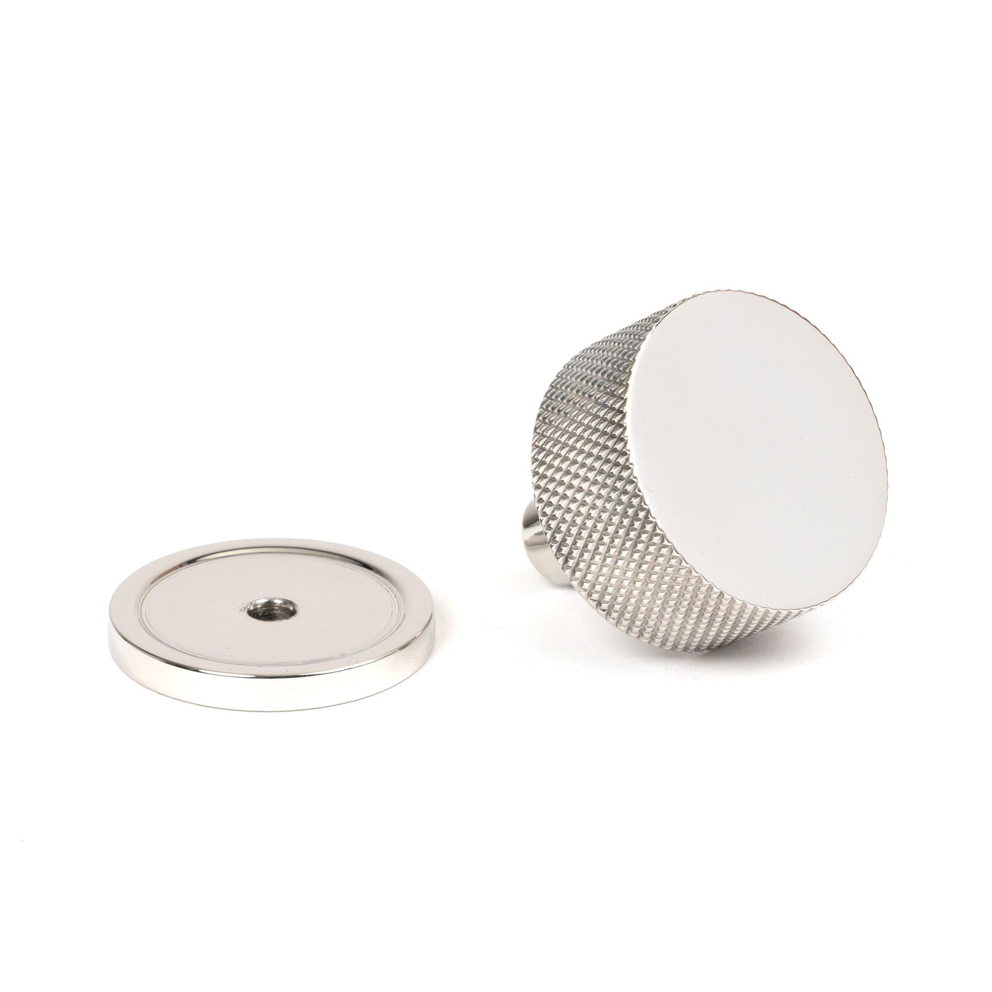 Polished SS (304) Brompton Cabinet Knob - 32mm (Plain) | From The Anvil - Cabinet Knobs - From The Anvil - Yester Home