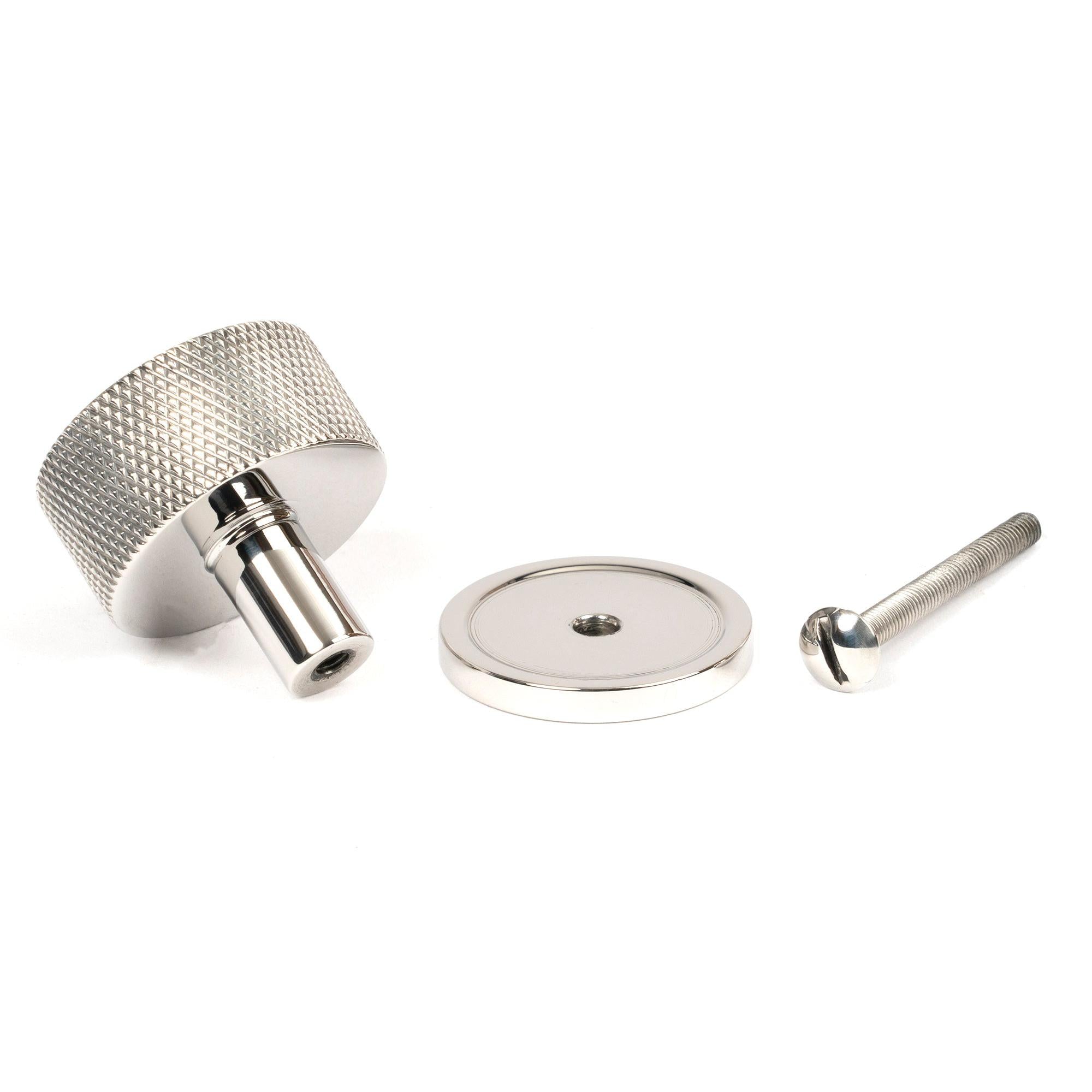 Polished SS (304) Brompton Cabinet Knob - 32mm (Plain) | From The Anvil - Cabinet Knobs - From The Anvil - Yester Home