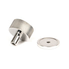 Polished SS (304) Brompton Cabinet Knob - 32mm (Plain) | From The Anvil-Cabinet Knobs-Yester Home