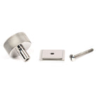 Polished SS (304) Brompton Cabinet Knob - 32mm (Square) | From The Anvil - Cabinet Knobs - From The Anvil - Yester Home