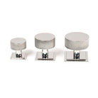 Polished SS (304) Brompton Cabinet Knob - 32mm (Square) | From The Anvil-Cabinet Knobs-Yester Home