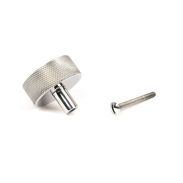 Polished SS (304) Brompton Cabinet Knob - 38mm (No rose) | From The Anvil-Cabinet Knobs-Yester Home