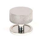 Polished SS (304) Brompton Cabinet Knob - 38mm (Plain) | From The Anvil-Cabinet Knobs-Yester Home