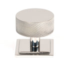 Polished SS (304) Brompton Cabinet Knob - 38mm (Square) | From The Anvil - Cabinet Knobs - From The Anvil - Yester Home