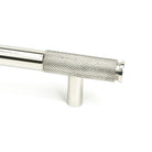 Polished SS (304) Half Brompton Pull Handle - Large | From The Anvil - Pull Handles - From The Anvil - Yester Home