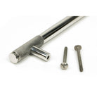 Polished SS (304) Half Brompton Pull Handle - Large | From The Anvil - Pull Handles - From The Anvil - Yester Home