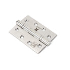 Polished SS 4" Ball Bearing Butt Hinge (pair) | From The Anvil - Butt Hinges - From The Anvil - Yester Home