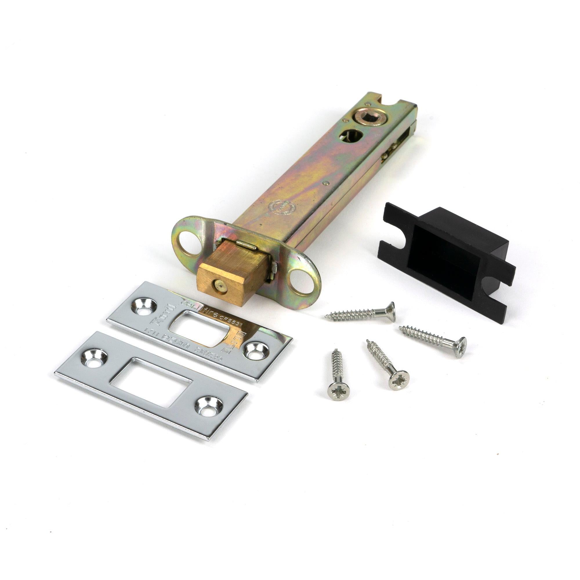 Polished SS 5" Heavy Duty Tubular Deadbolt - Deadlocks & Deadbolts - From The Anvil - Yester Home