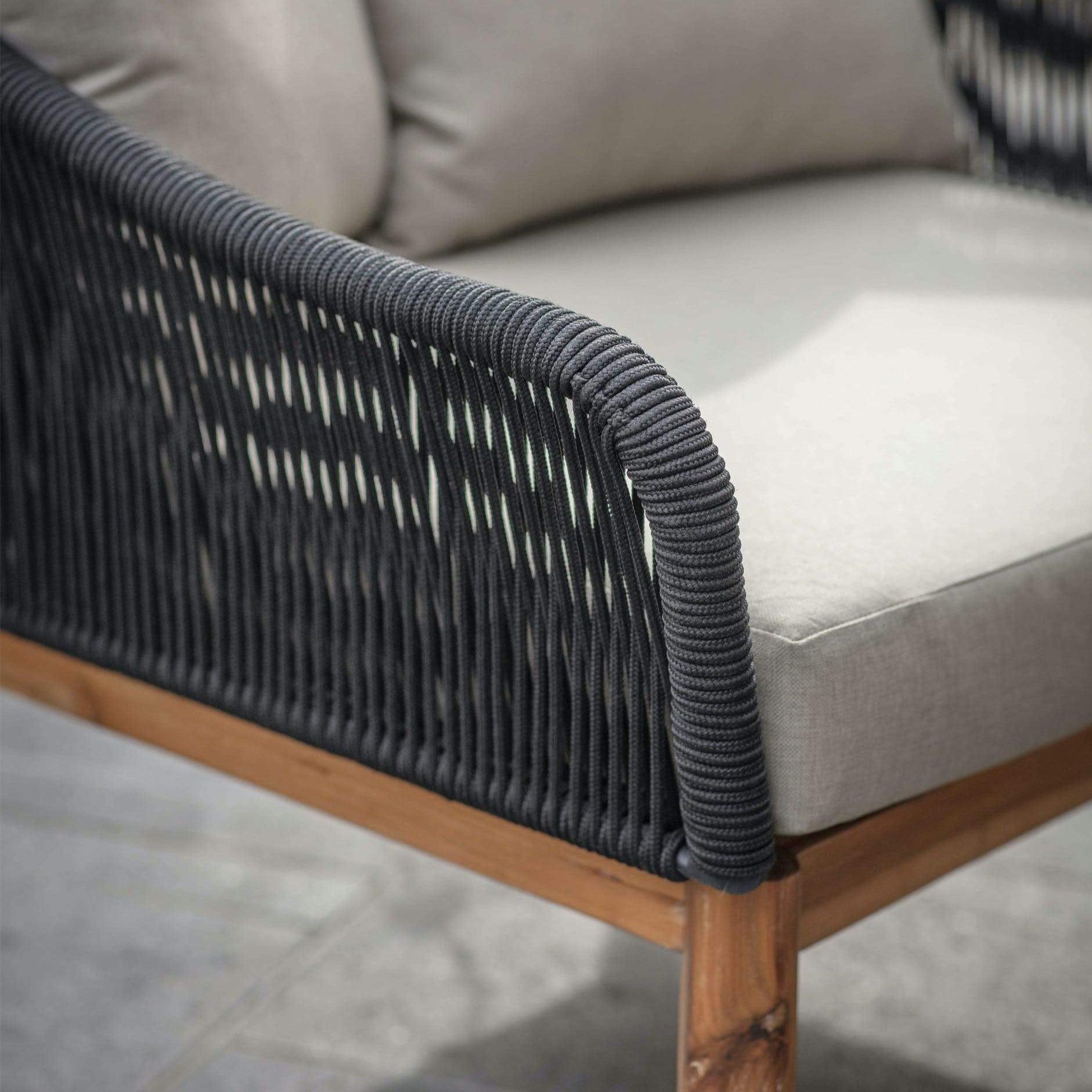 Polyrope Luccombe Armchair Set-Outdoor Sofas & Chairs-Yester Home