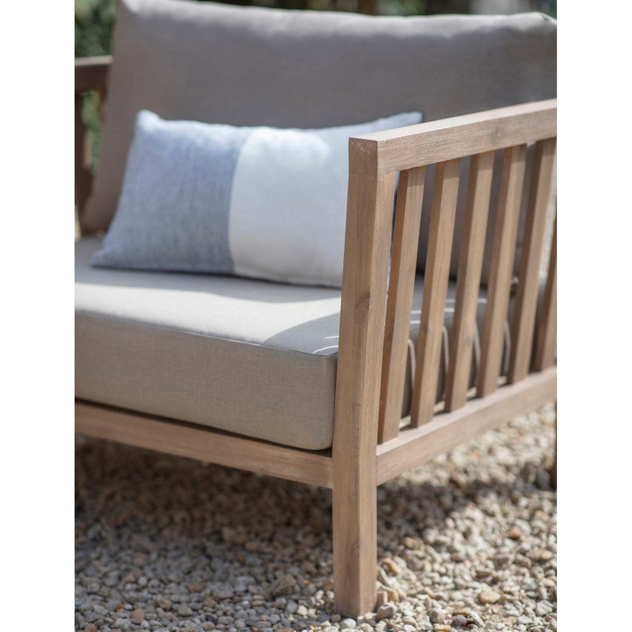 Acacia Porthallow 3 Seater Sofa Set (PRE-ORDER FOR JUNE 2024)-Outdoor Sofas & Chairs-Yester Home