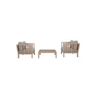 Porthallow Armchair and Table Set-Outdoor Dining Tables & Sets-Yester Home