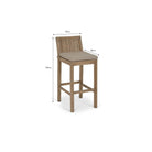 Porthallow Bar Stool | Set of 2 | Natural - Bar Stools - Garden Trading - Yester Home