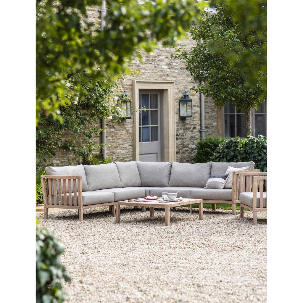 Porthallow Corner Sofa Set (Pre-order - Stock expected late May) - Outdoor Sofas & Chairs - Garden Trading - Yester Home