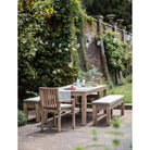 Porthallow Dining Table | Natural - Outdoor Dining Tables & Sets - Garden Trading - Yester Home