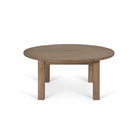Porthallow Round Dining Table | Large | Natural - Outdoor Dining Tables & Sets - Garden Trading - Yester Home