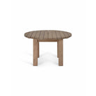 Porthallow Round Dining Table | Medium | Natural-Outdoor Dining Tables & Sets-Yester Home