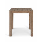 Porthallow Square Bar Table | Natural-Outdoor Bar Tables & Sets-Yester Home