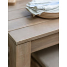 Porthallow Square Dining Table - Acacia-Outdoor Dining Tables & Sets-Yester Home