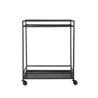 Portloe Drinks Trolley | Black - Coffee & Side Tables - Garden Trading - Yester Home