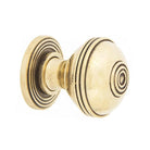 Preston Large 38mm Cupboard Knob Aged Brass-Cupboard Knobs-Yester Home